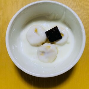 チョコレート♪アイス&ヨーグルト♡inバナナ